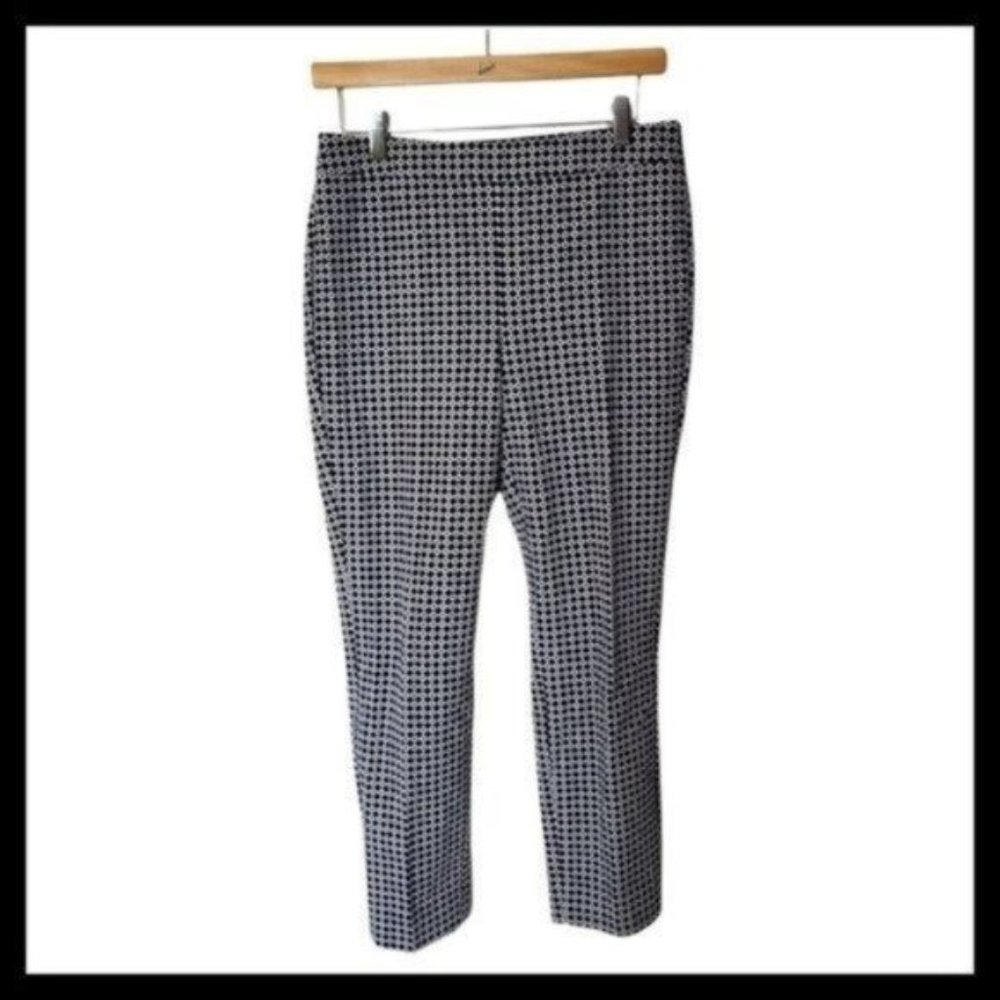 Talbots Women's Pants Chatham Ankle Cropped High Rise Stretch Size 4P Petite 4 G